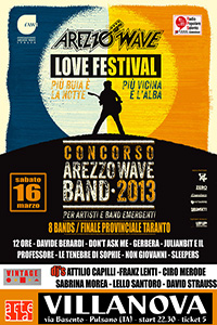 Taranto Arezzo Wave Band 2013 finale provinciale Sabato 16